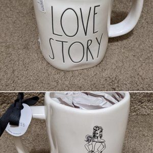 Brand new with tags.  Rae Dunn Love Story mug